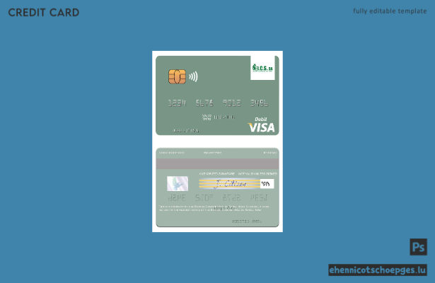 Vorschau einer Visa-Debitkarte der Mali Commercial Bank of the Sahel